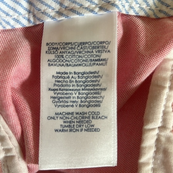 Chaps men’s shorts pink - Picture 8 of 9